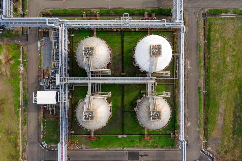 Unité de méthanisation et stockage du biométhane