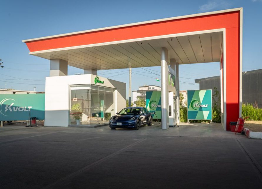 Station de recharge pour bus électrique à Lyon