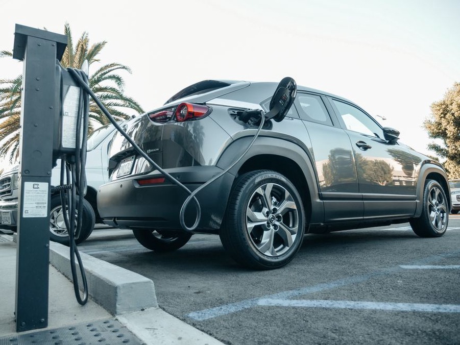 station de recharge pour bus électriques