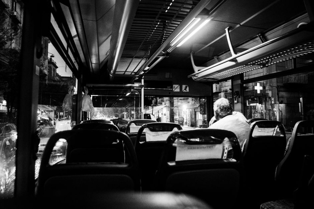 Poste de conduite d’un autobus urbain électrique