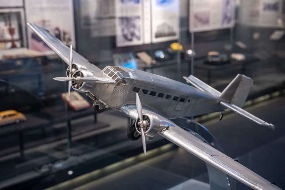 exposition de transport urbain en maquette