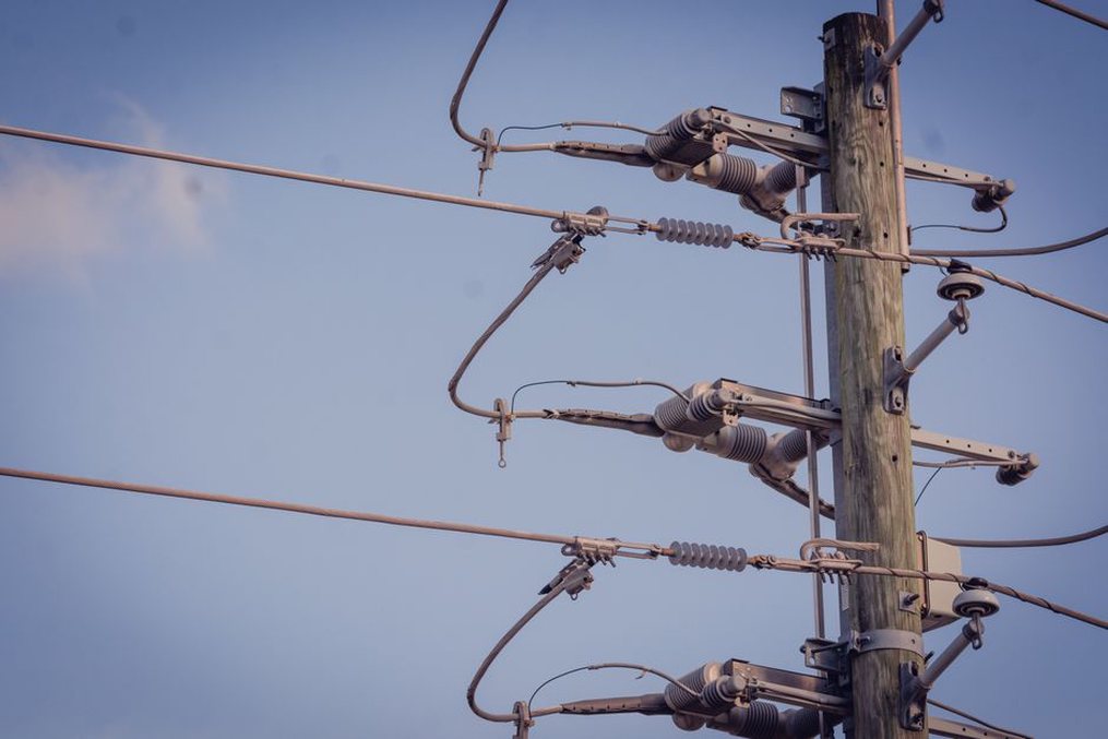 Perches en contact avec la ligne aérienne